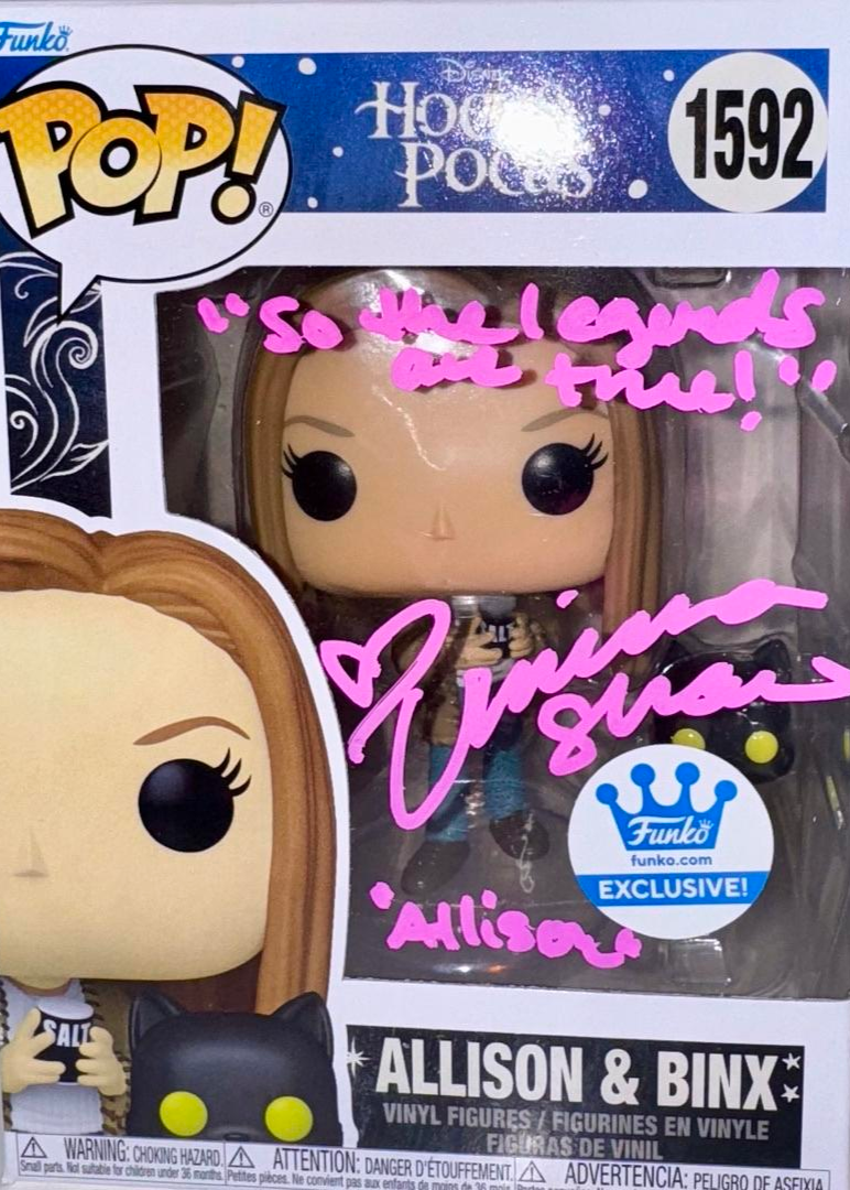 Vinessa Shaw Signed Funko Pop #1592 "Allison & Binx" (Hocus Pocus) - SWAU #03